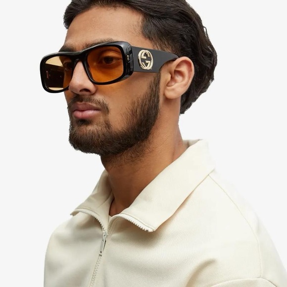 Men New favorite Authentic Gucci GG1251S 002 56 - Havana sunglasses - Picture 8 of 17